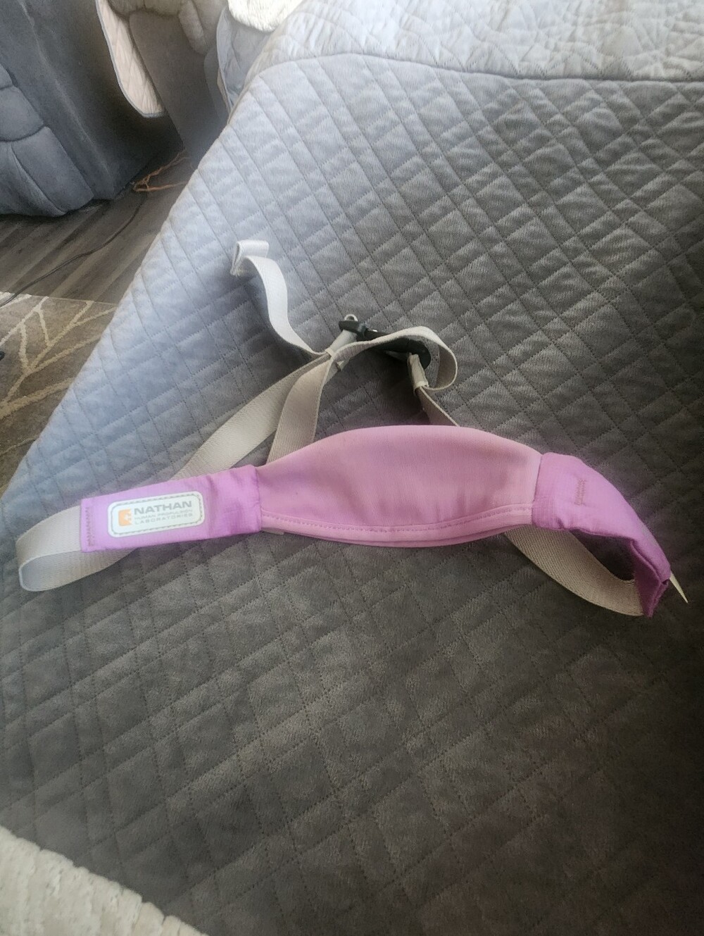 Nathan Purple Running Belt with Adjustable Strap